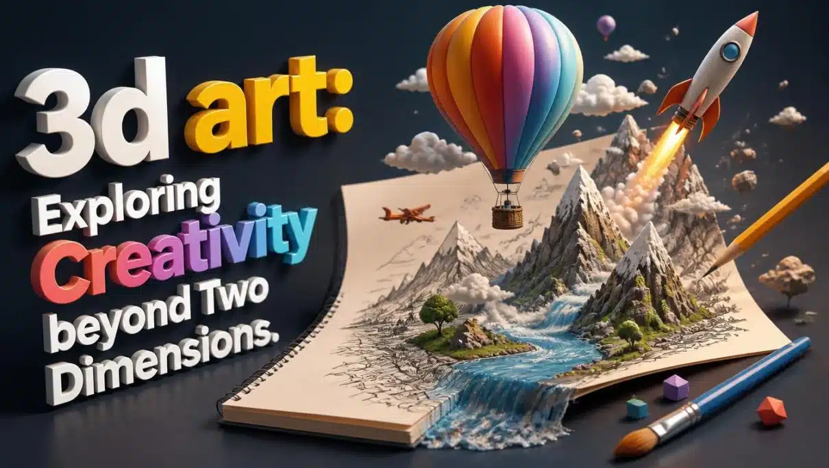 3d art: Exploring Creativity beyond Two Dimensions