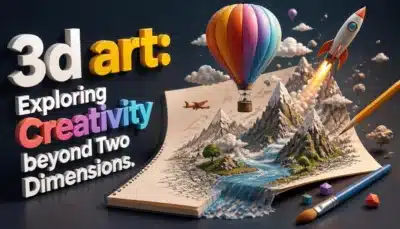 3d art: Exploring Creativity beyond Two Dimensions