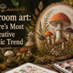 mushroom art