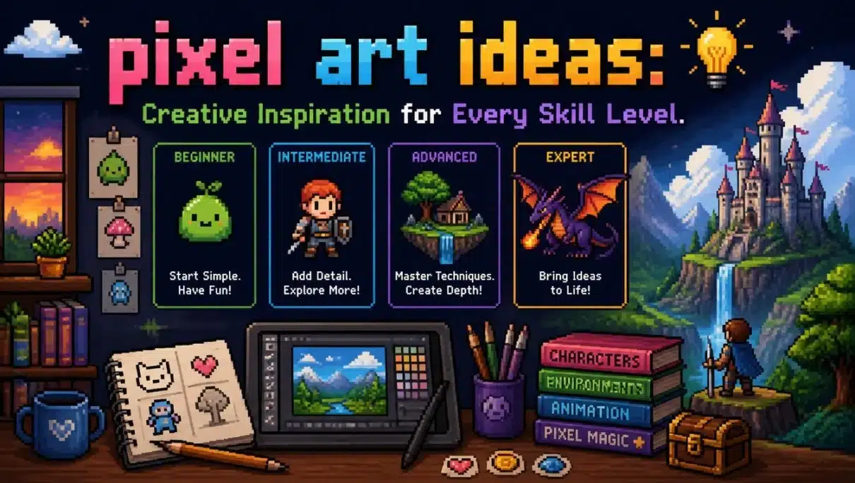 pixel art ideas: Creative Inspiration for Every Skill Level