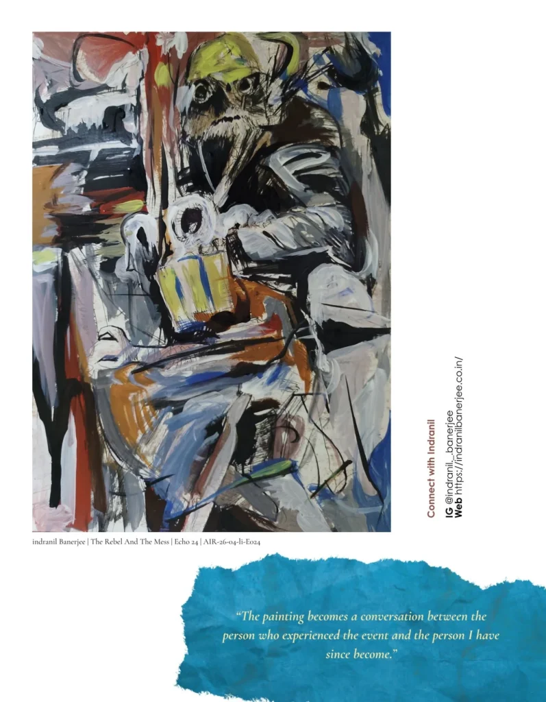 indranil banerjee artist featured in art in magazine