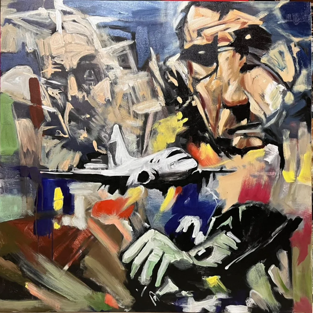 painting by indranil banerjee artist