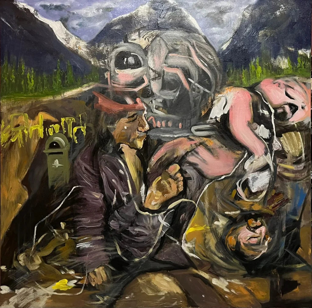 painting by indranil banerjee artist