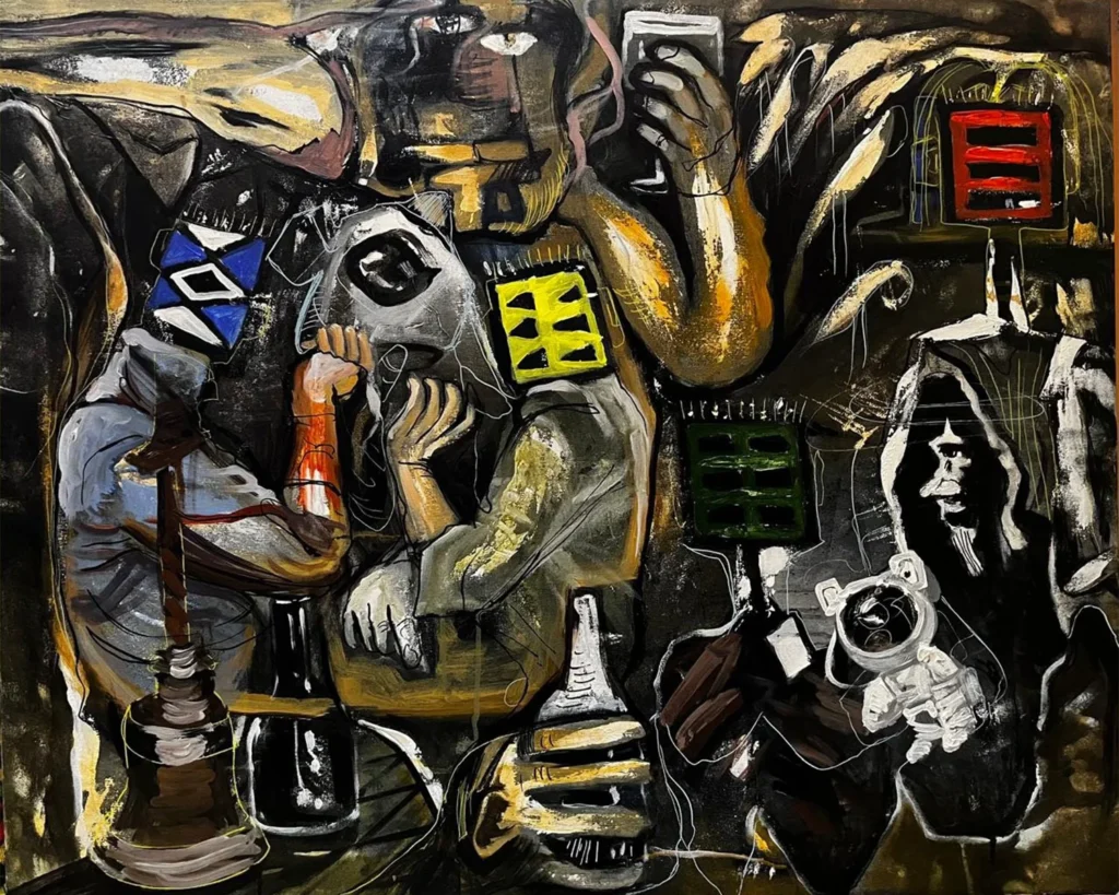 painting by indranil banerjee artist
